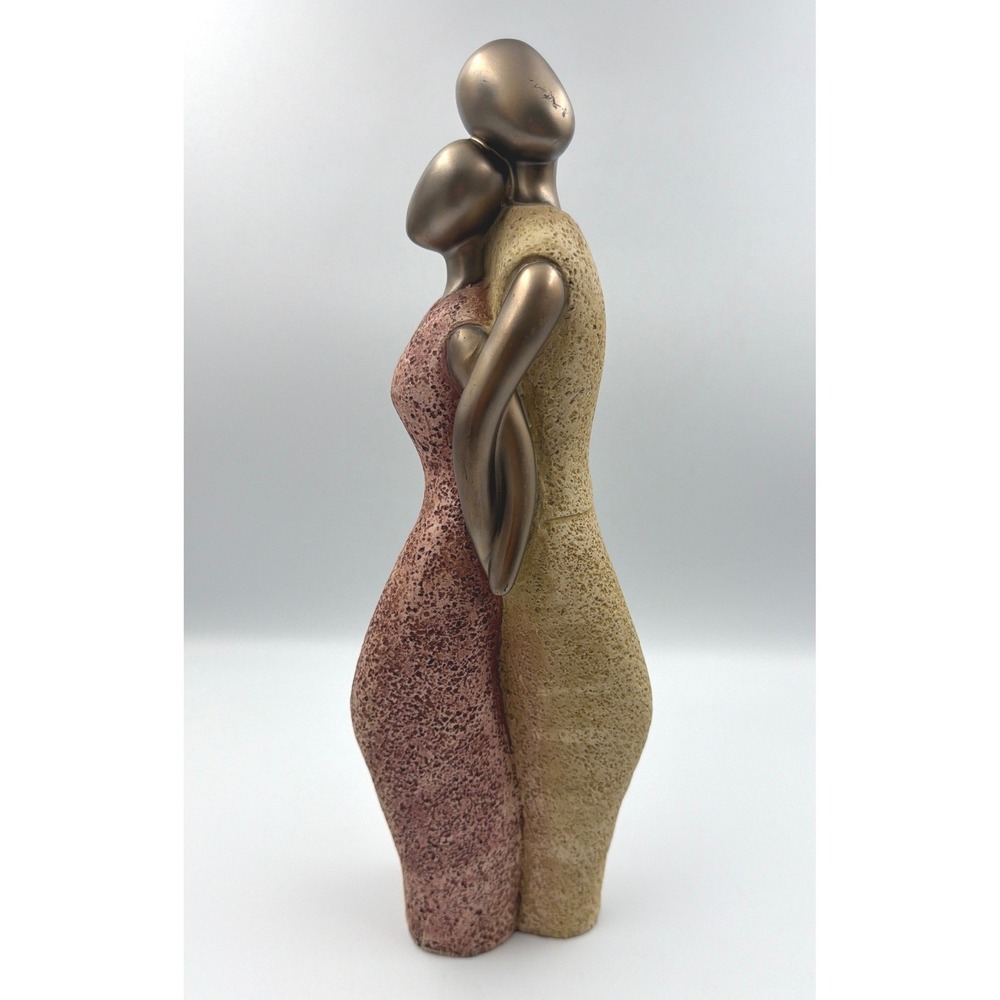 Modern Resin Abstract Couple Figurine Statuette Home Decor 13" Collectibles